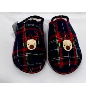 NWT Kuailu slippers size 8.5 Reindeer Holiday